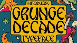 Grunge Decade Font › Fontesk