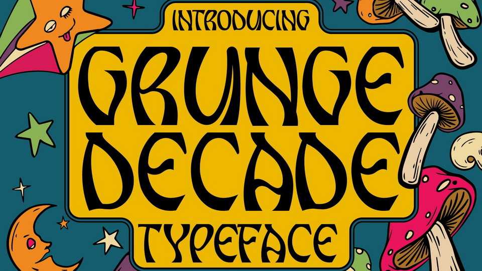 Grunge Decade Font › Fontesk