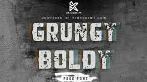 Grungy Boldy Font › Fontesk