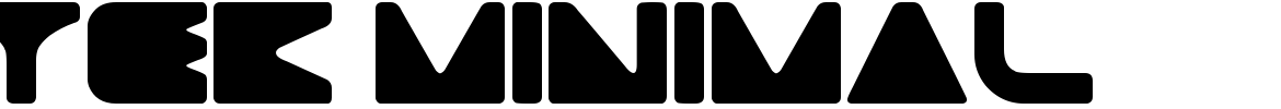 Gtek Minimal Font - 1001 Free Fonts