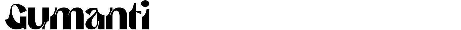 Gumanti Font