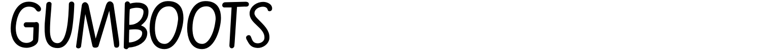 Gumboots Font