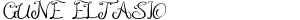 Gune Eltasio Font - 1001 Free Fonts