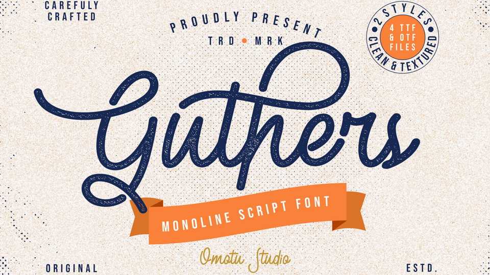Guthers Script › Fontesk