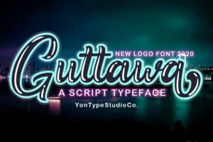 Guttawa Script Font