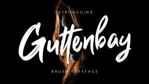 Guttenbay Script › Fontesk