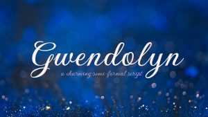 Gwendolyn Font › Fontesk