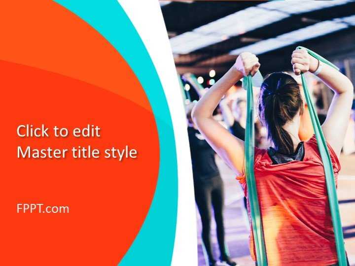 Gym Fitness PowerPoint Template