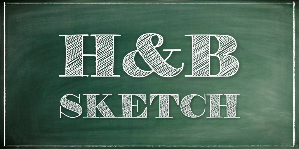 H&B Sketch Font