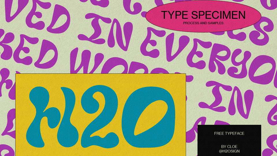 H2O Display Font › Fontesk