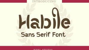 Habile Font › Fontesk