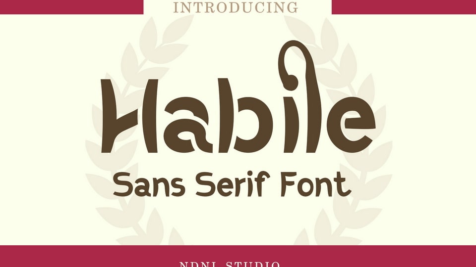 Habile Font › Fontesk