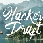 Hacker Draft Font