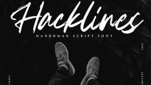 Hacklines Font › Fontesk