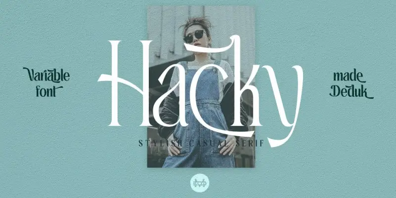 Hacky - Luxury Serif Font Family