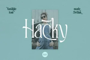 Hacky Serif Font
