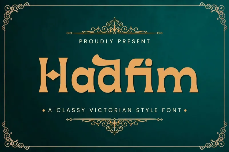Hadfim Serif Font