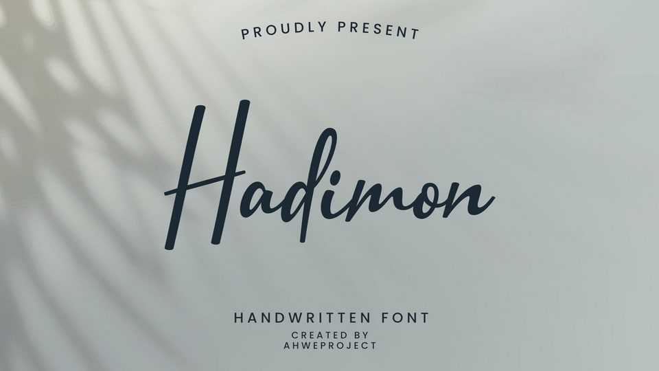 Hadimon Font › Fontesk