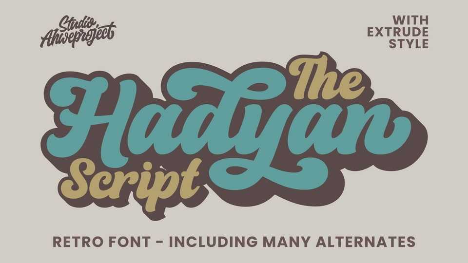 Hadyan Font › Fontesk