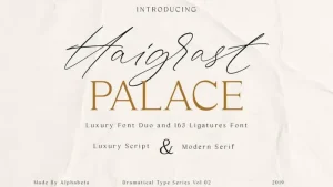 Haigrast Font Duo