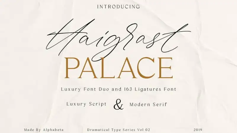 Haigrast Font Duo