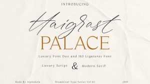 Haigrast Script & Serif Fonts › Fontesk