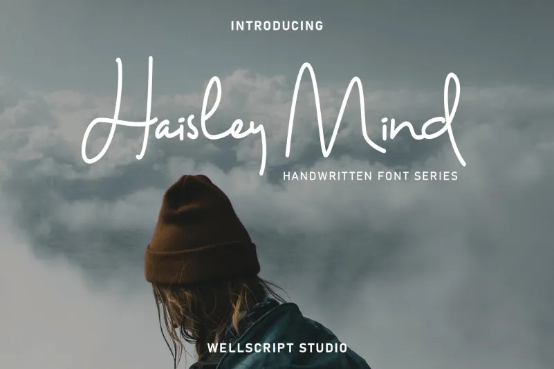 Haisley Mind - Handwritten Script Font