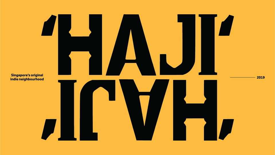 Haji Type Font › Fontesk
