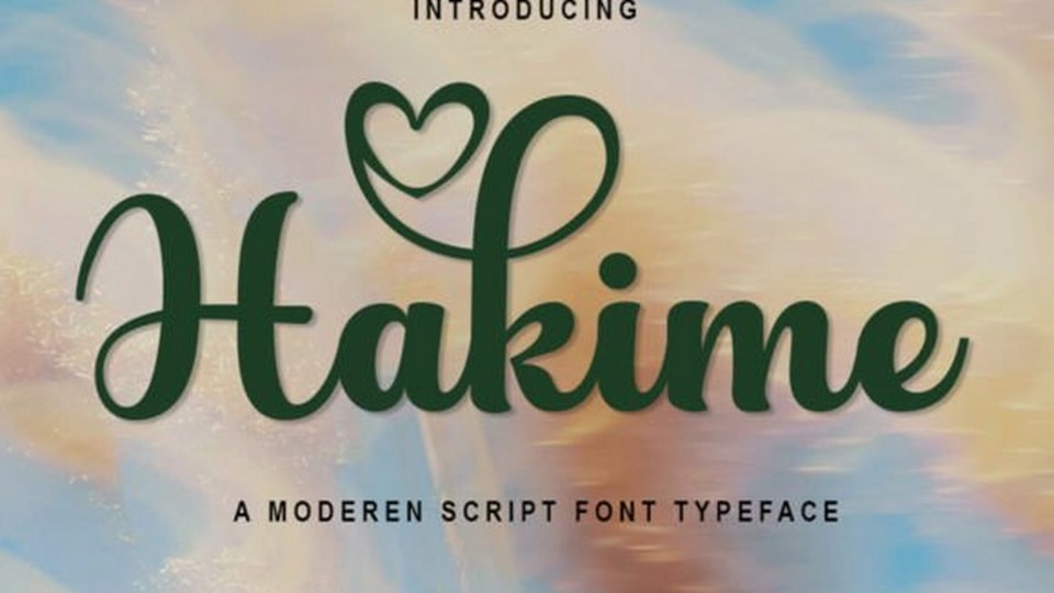 Hakime Script Font › Fontesk