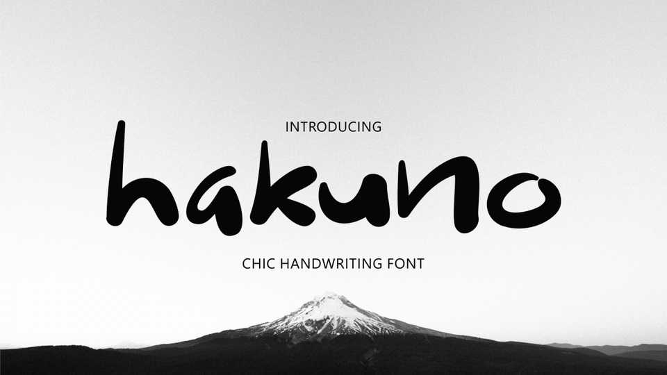 Hakuno Font › Fontesk