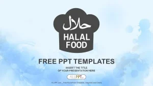 Halal food PowerPoint Templates