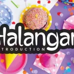 Halangan Display Font