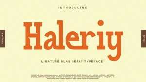 Haleriy Font › Fontesk