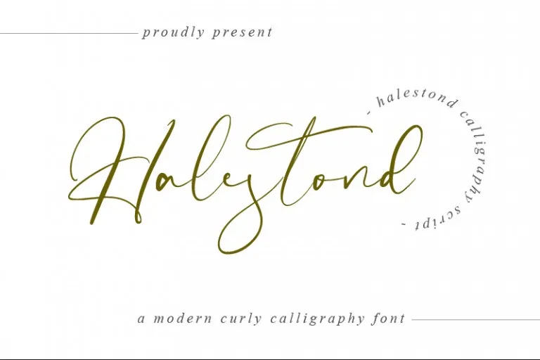 Halestond Font