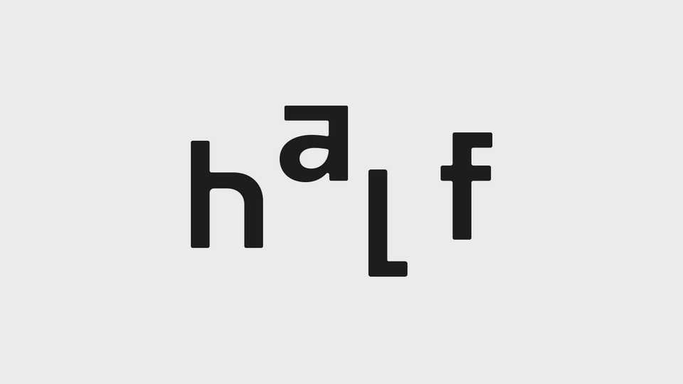Half Font Family › Fontesk