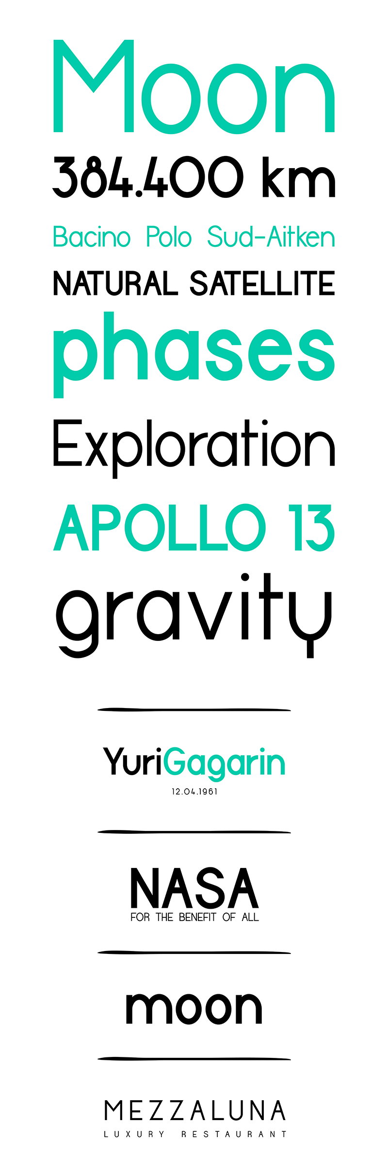 Halfmoon Font Family