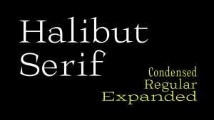 Halibut Serif Font Family › Fontesk