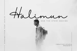Halimun Script Style Font