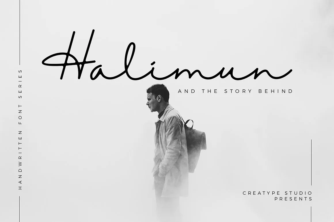 Halimun Script Style Font