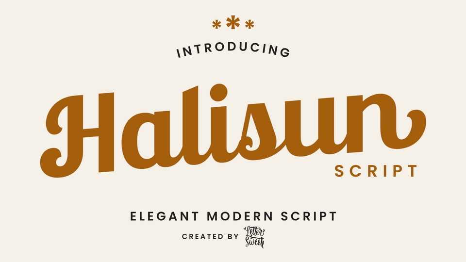 Halisun Font › Fontesk