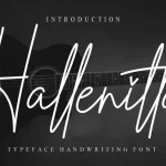 Hallenitta Handwritten Font