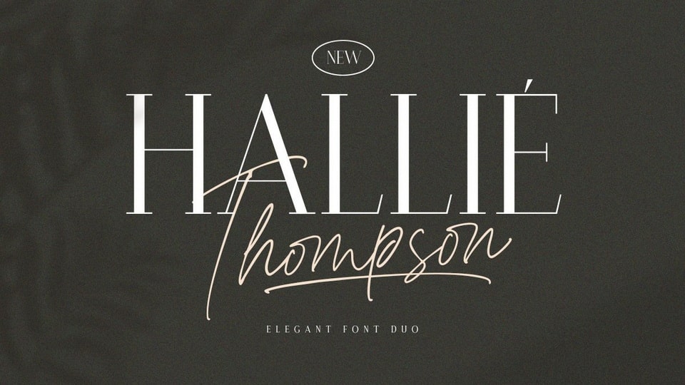 Hallie Thompson Fonts › Fontesk