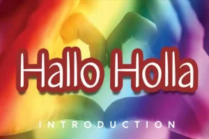 Hallo Holla Handwritten Font