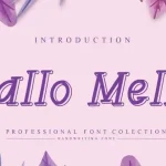 Hallo Mello Display Font