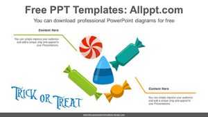 Halloween Candy PowerPoint Diagram