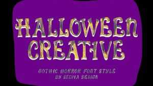 Halloween Creative Font › Fontesk