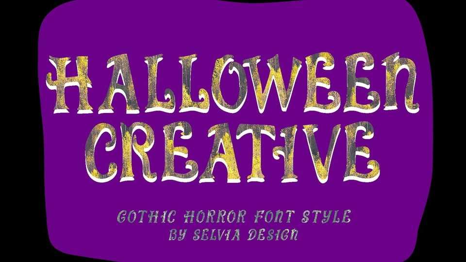 Halloween Creative Font › Fontesk