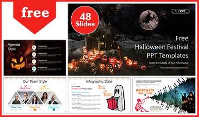 Halloween Festival PowerPoint Templates