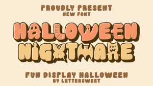 Halloween Nightmare Font › Fontesk