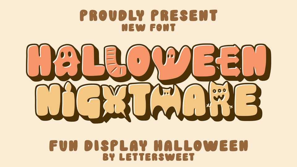 Halloween Nightmare Font › Fontesk